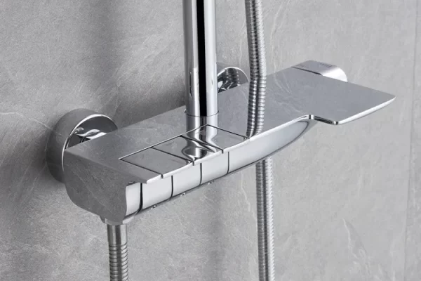 Trójfunkcyjny ścienny system prysznicowy zestaw prysznicowy BSF08262 9